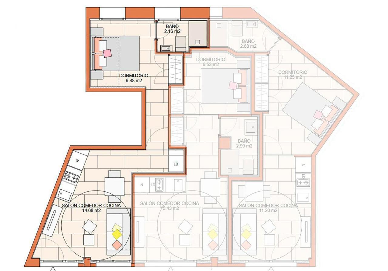 New 1 Min Metro, Cozy 1 Bed Close To Downtown, Wifi A Madrid Dış mekan fotoğraf